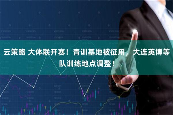 云策略 大体联开赛！青训基地被征用，大连英博等队训练地点调整！
