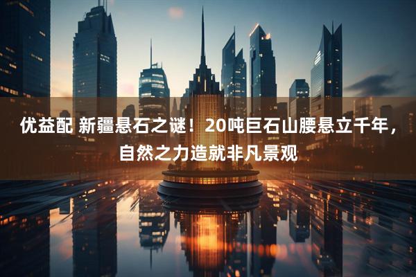优益配 新疆悬石之谜！20吨巨石山腰悬立千年，自然之力造就非凡景观